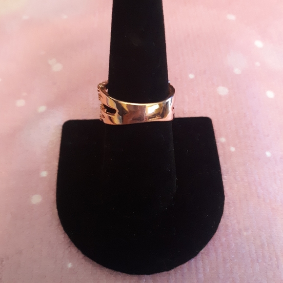 18K Rose Gold Plated Morganite Ring - Picture 9 of 12